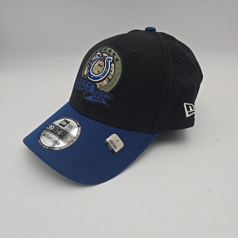 Indianapolis Colts New Era 2022 Salute To Service 39THIRTY Stretch-Fit M/L